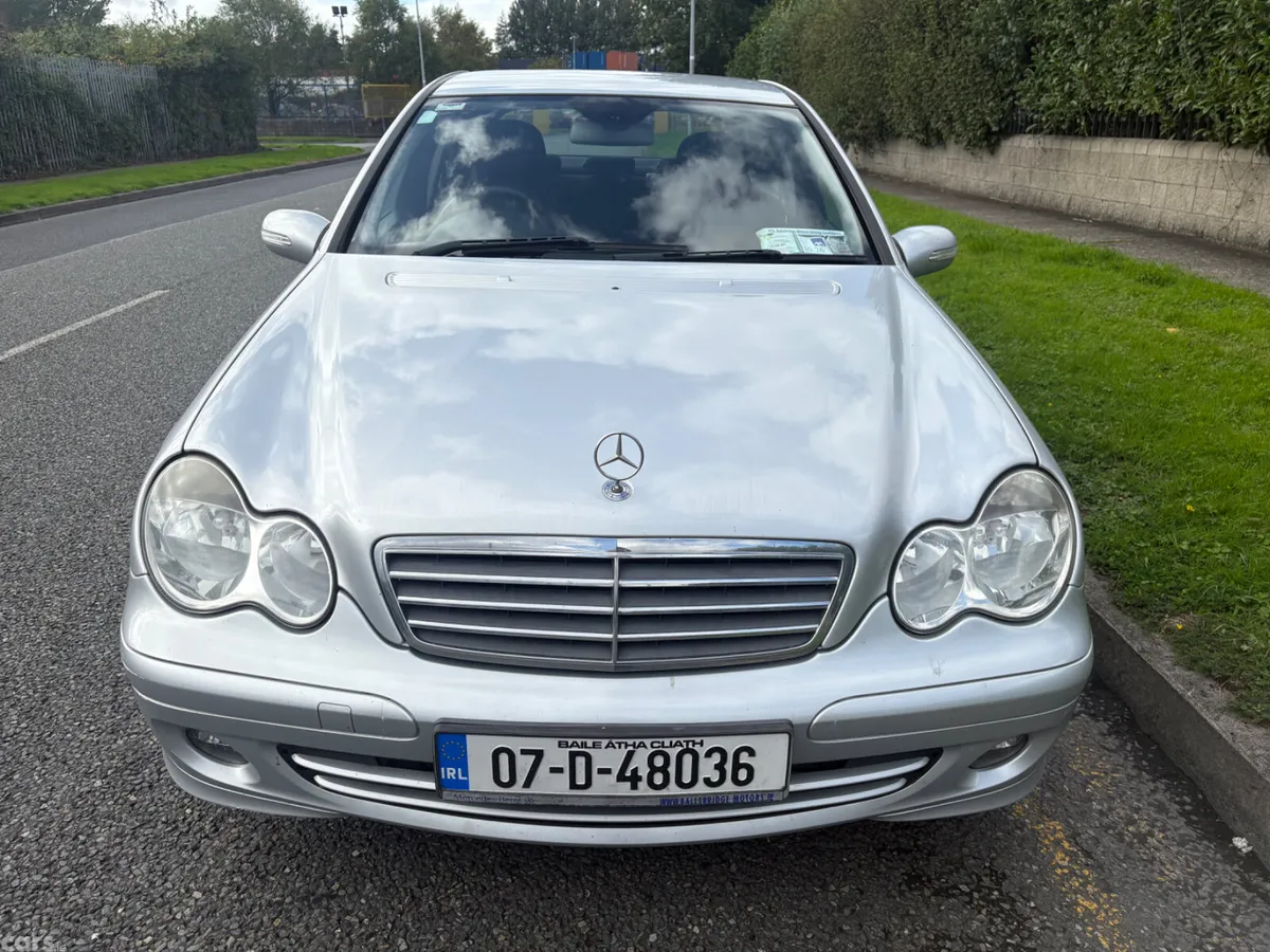 Mercedes-Benz C-Class Saloon, Petrol, 2007, Silver