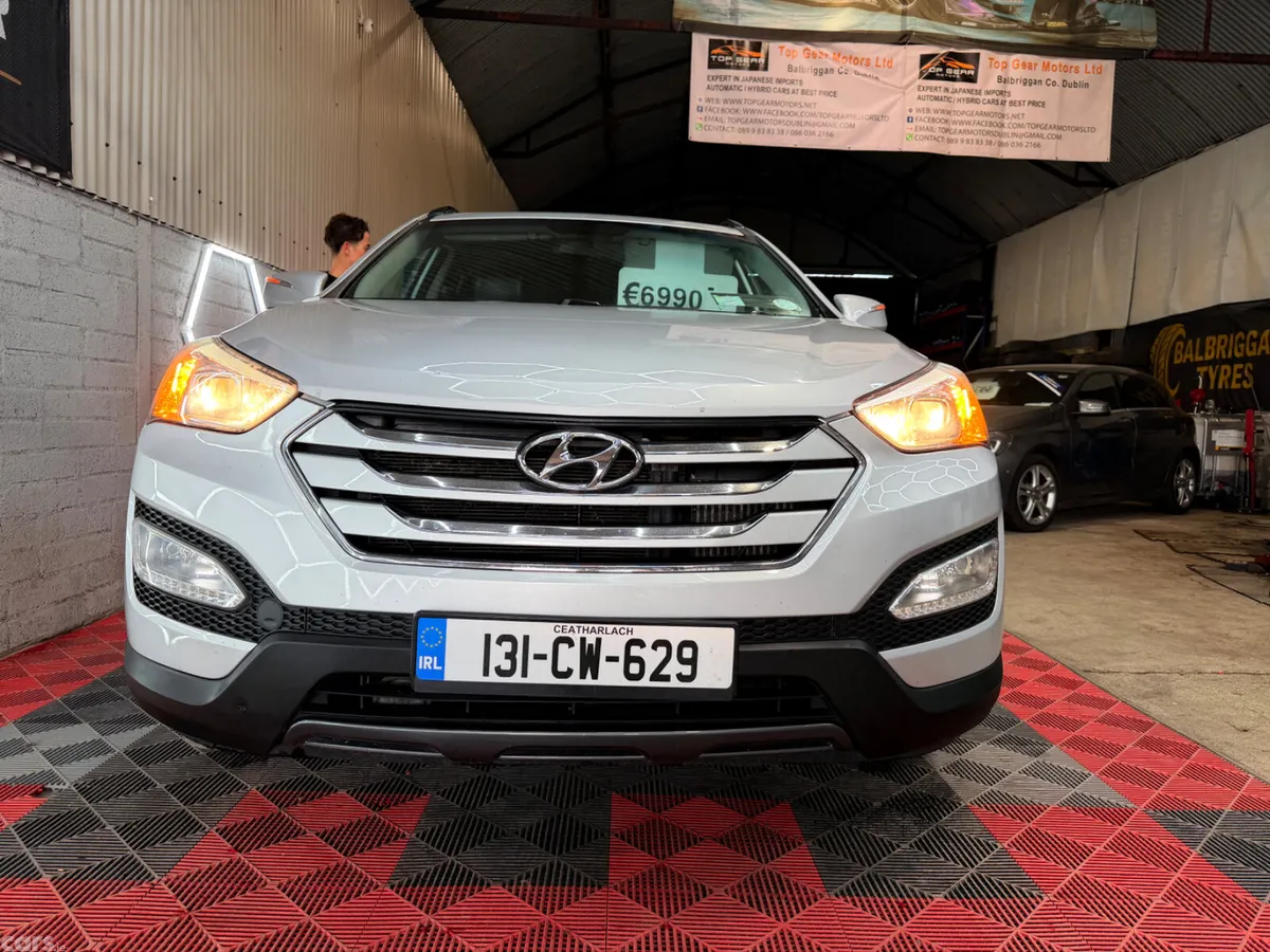 Hyundai Santa Fe SUV, Diesel, 2013, Silver
