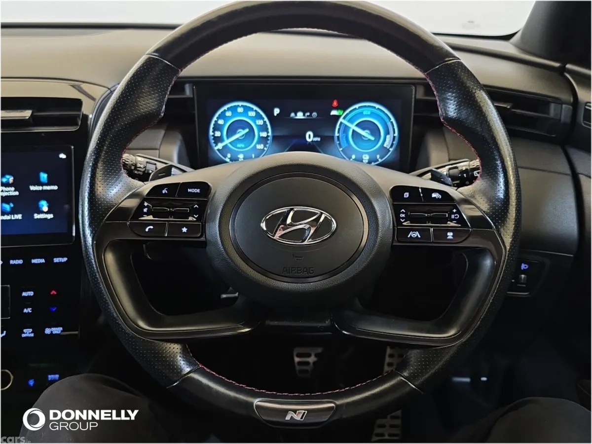 Hyundai Tucson SUV, Petrol Hybrid, 2024, White
