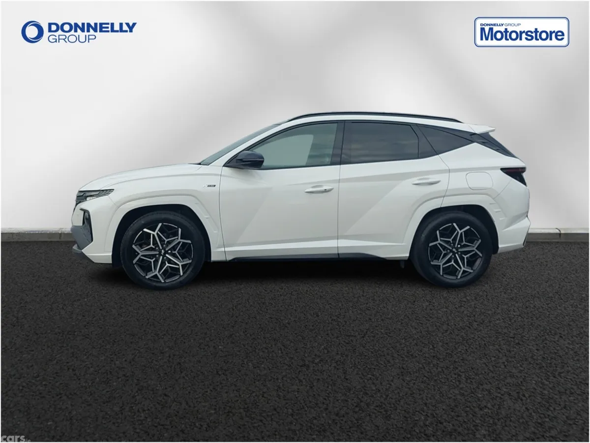 Hyundai Tucson SUV, Petrol Hybrid, 2024, White