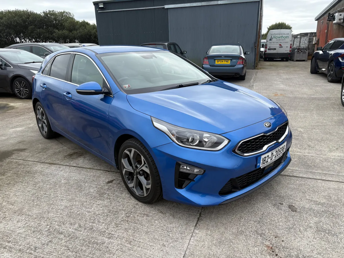 Kia Ceed Hatchback, Diesel, 2018, Blue