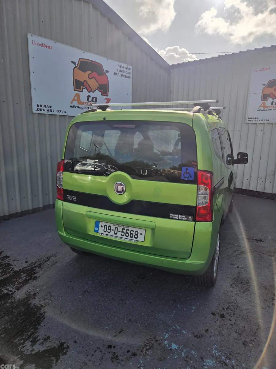 Fiat Qubo MPV, Petrol, 2009, Green