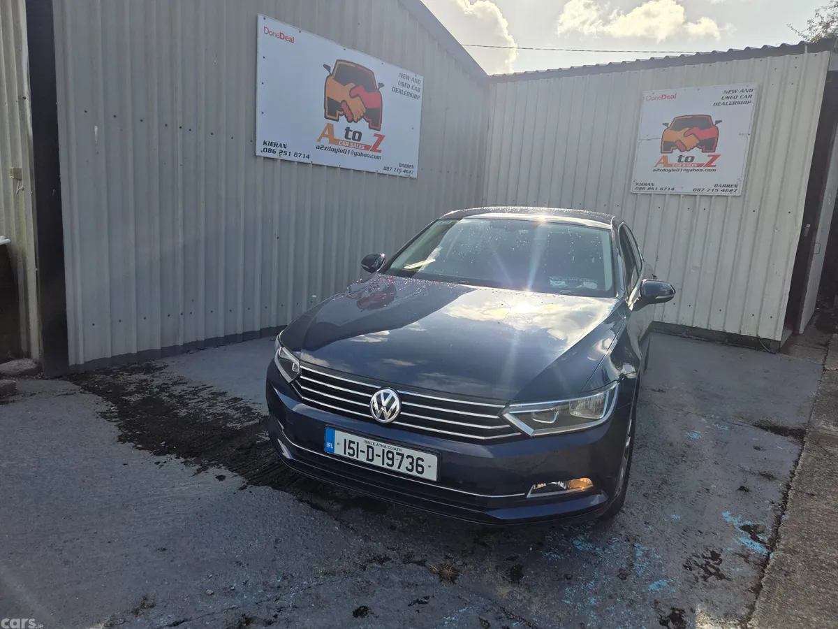 Volkswagen Passat Saloon, Diesel, 2015, Blue