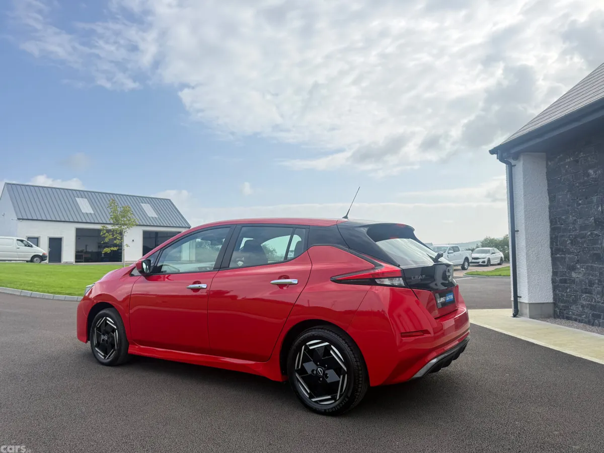 Nissan Leaf Hatchback, Electric, 2022, Red