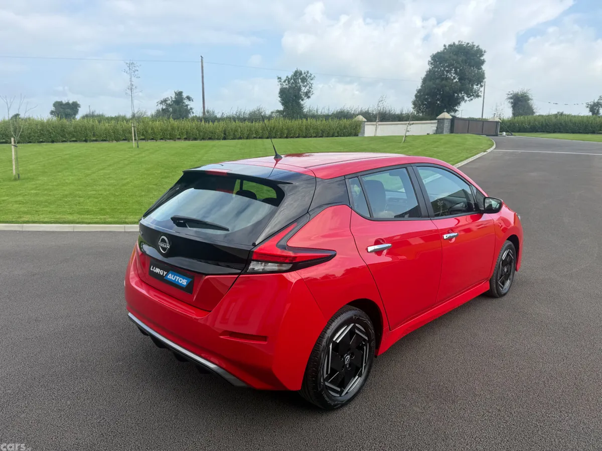 Nissan Leaf Hatchback, Electric, 2022, Red