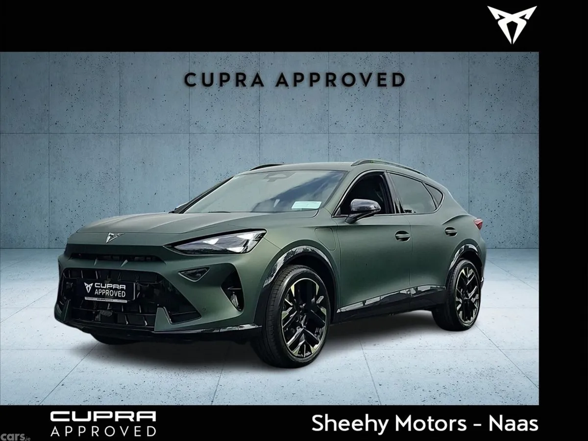 Cupra Formentor SUV, Petrol Plug-in Hybrid, 2026, Green
