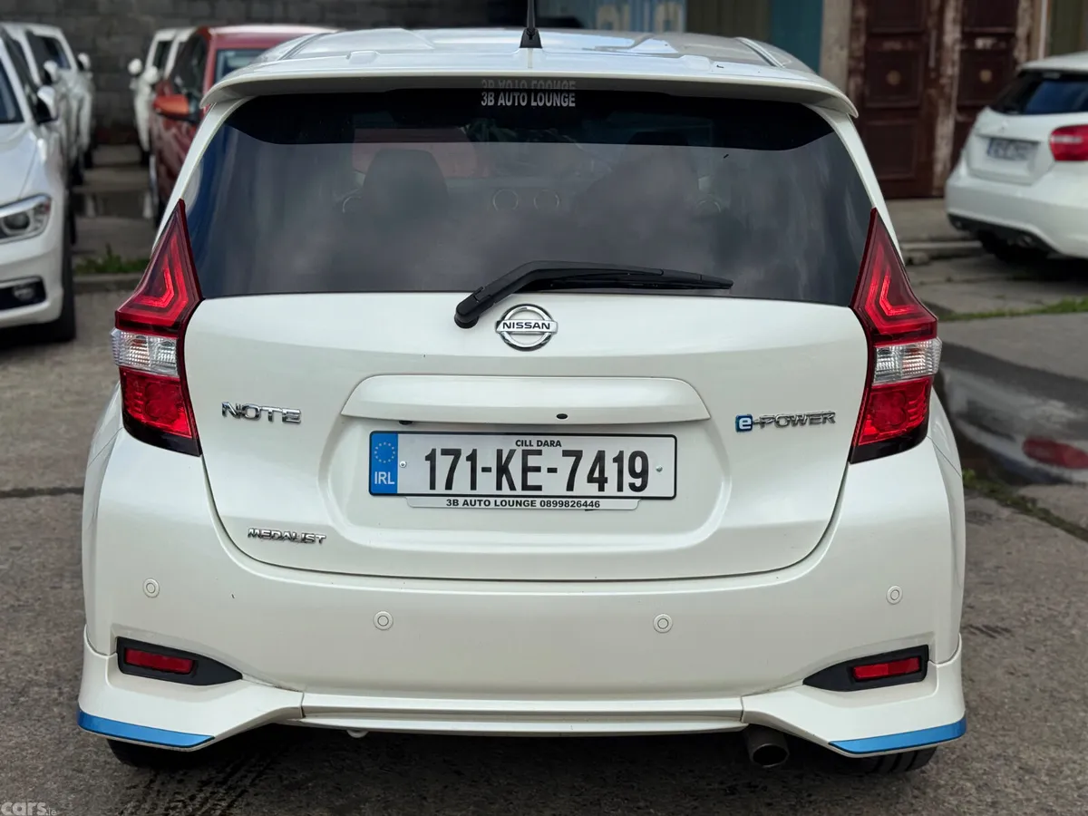 Nissan Note Hatchback, Petrol Hybrid, 2017, White