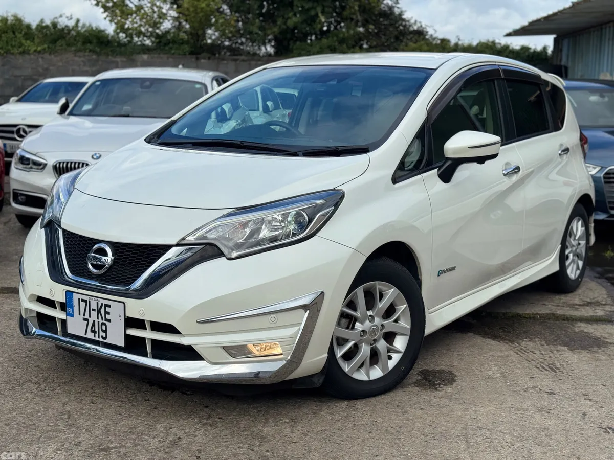 Nissan Note Hatchback, Petrol Hybrid, 2017, White