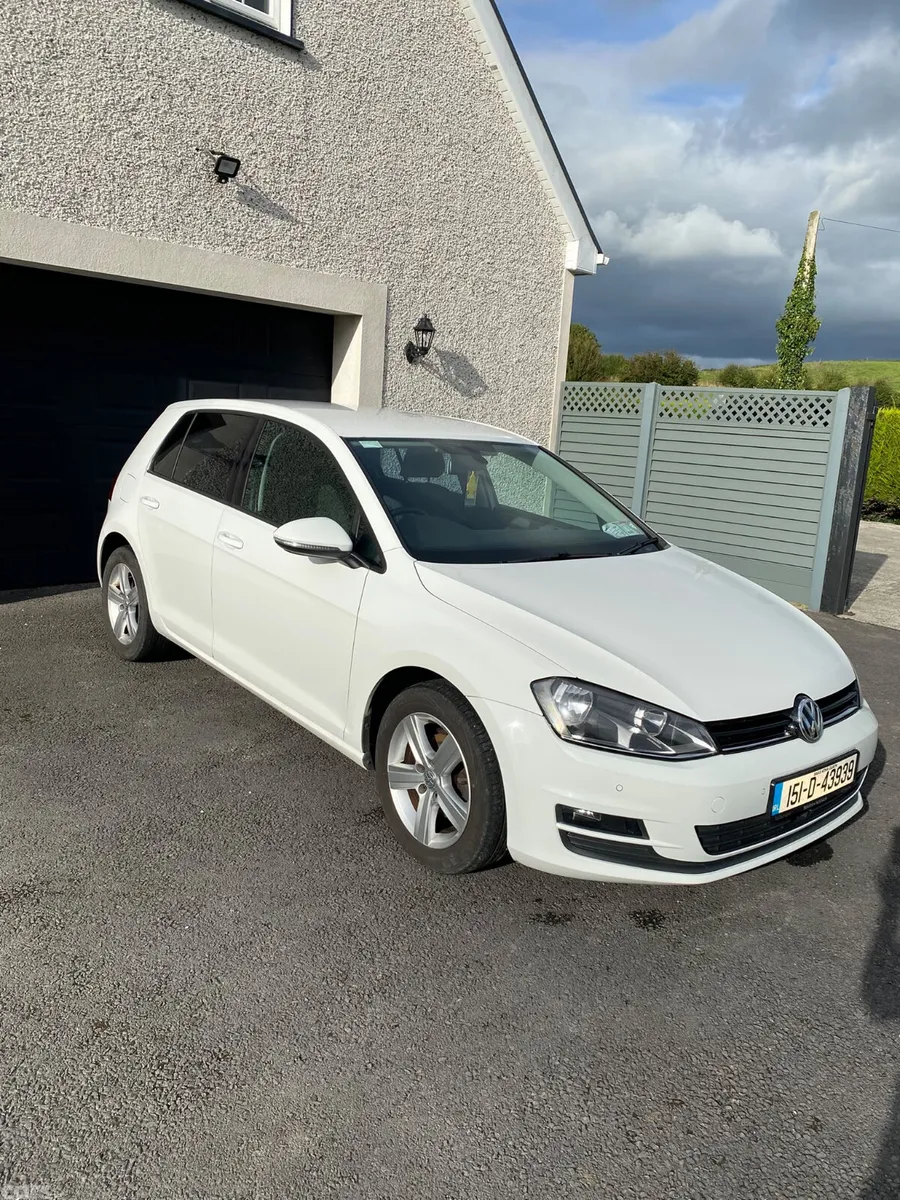 Volkswagen Golf Hatchback, Diesel, 2015, White