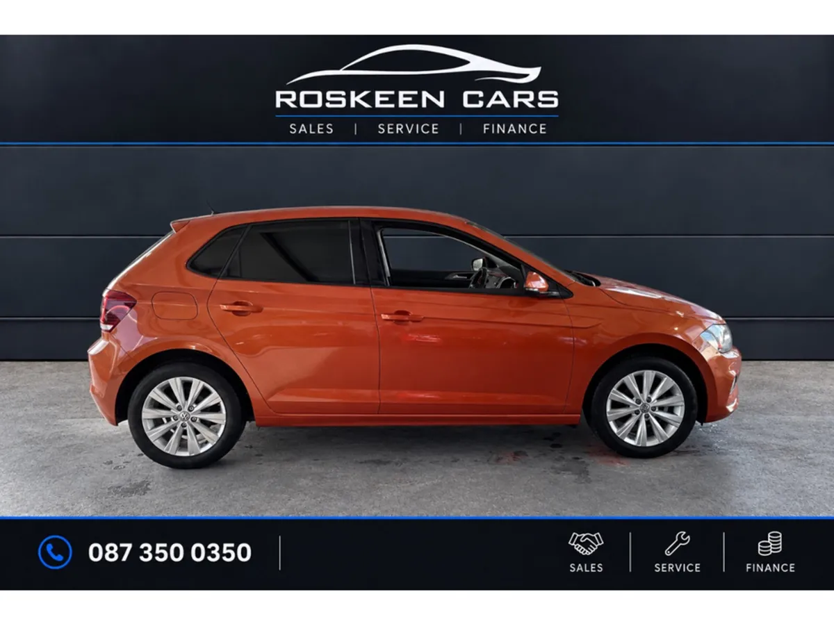 Volkswagen Polo Hatchback, Petrol, 2018, Orange