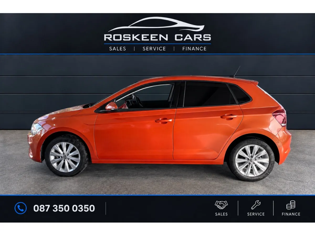 Volkswagen Polo Hatchback, Petrol, 2018, Orange