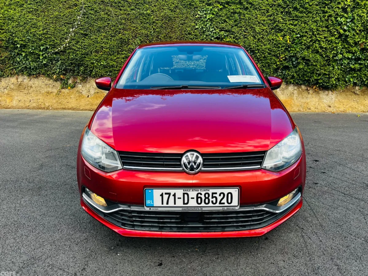 Volkswagen Polo Hatchback, Petrol, 2017, Red