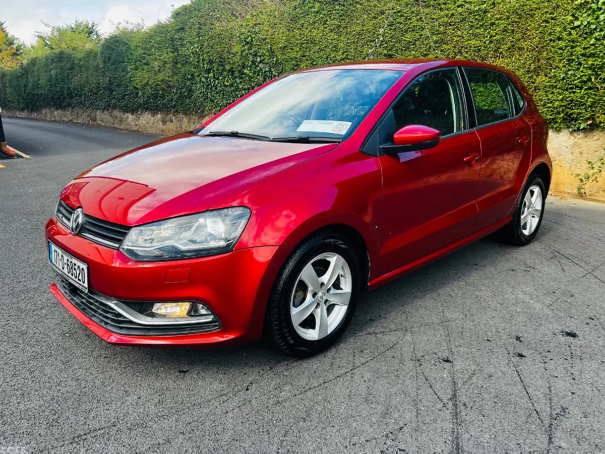 Volkswagen Polo Hatchback, Petrol, 2017, Red