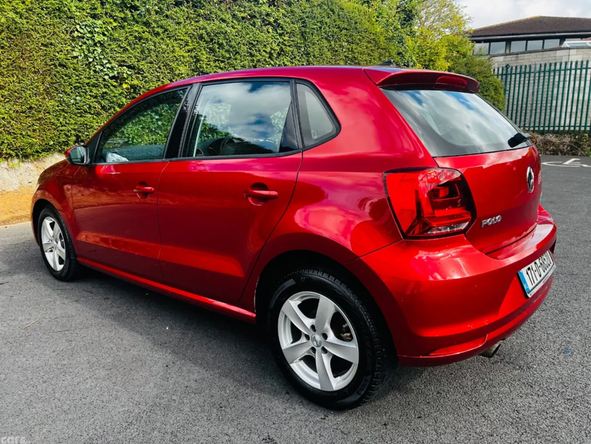Volkswagen Polo Hatchback, Petrol, 2017, Red