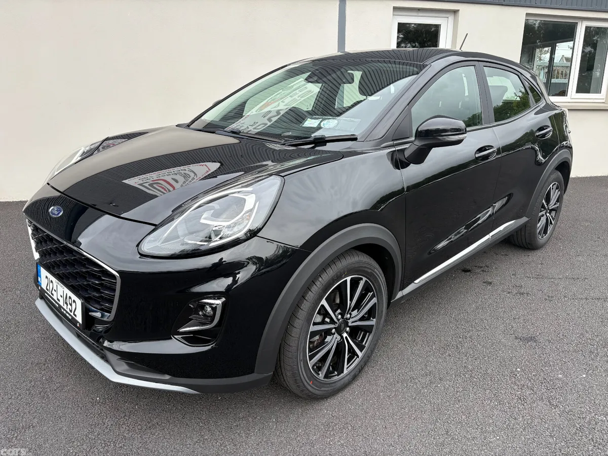 Ford Puma MPV, Petrol Hybrid, 2021, Black