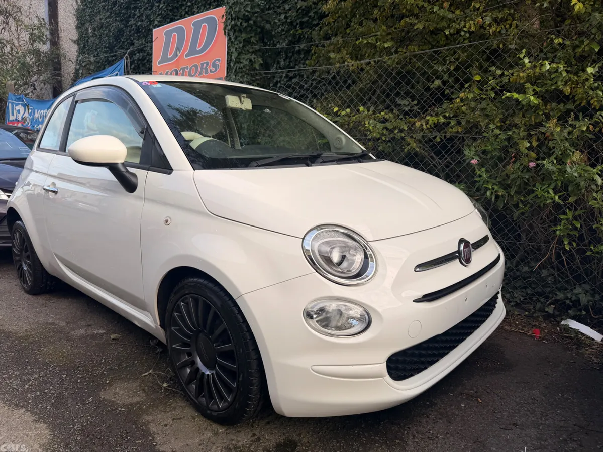 Fiat 500 Hatchback, Petrol, 2017, White