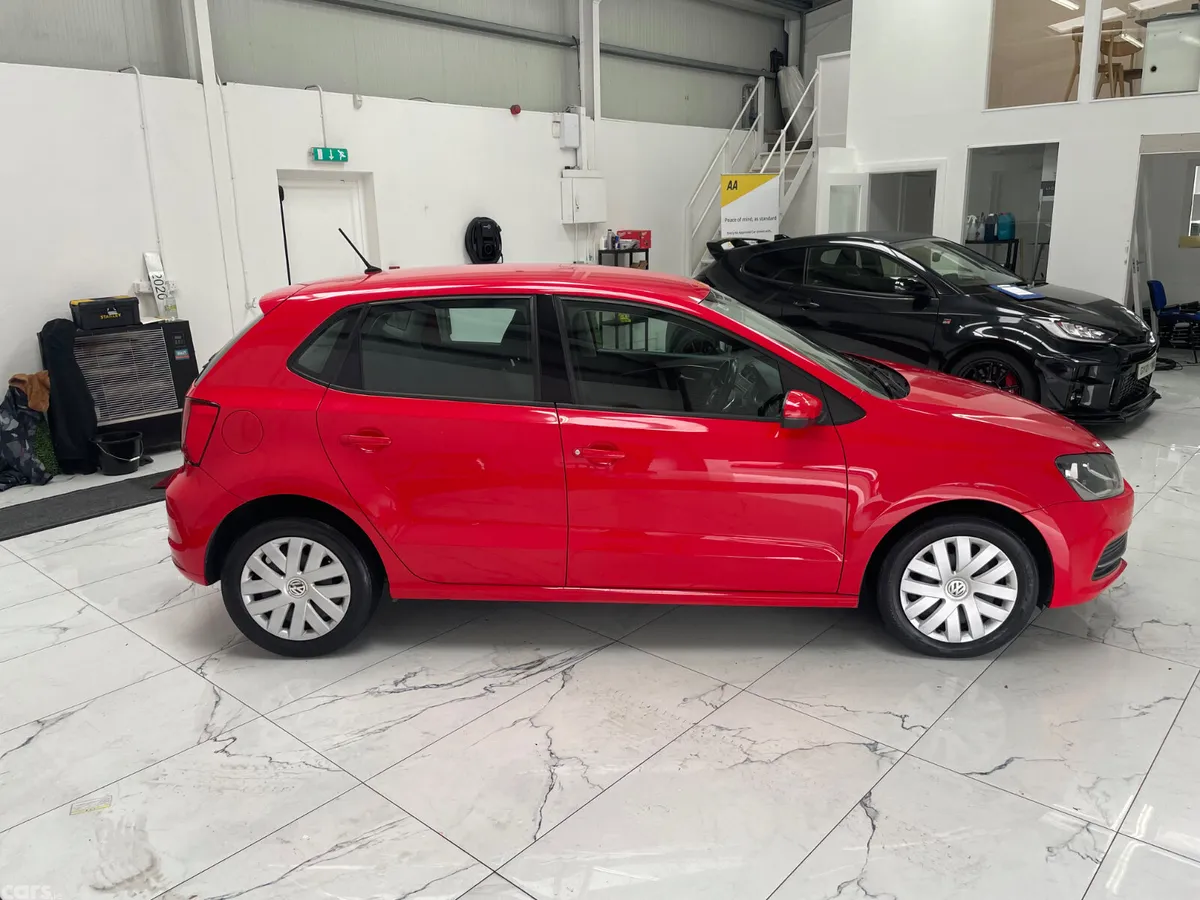 Volkswagen Polo Hatchback, Petrol, 2016, Red