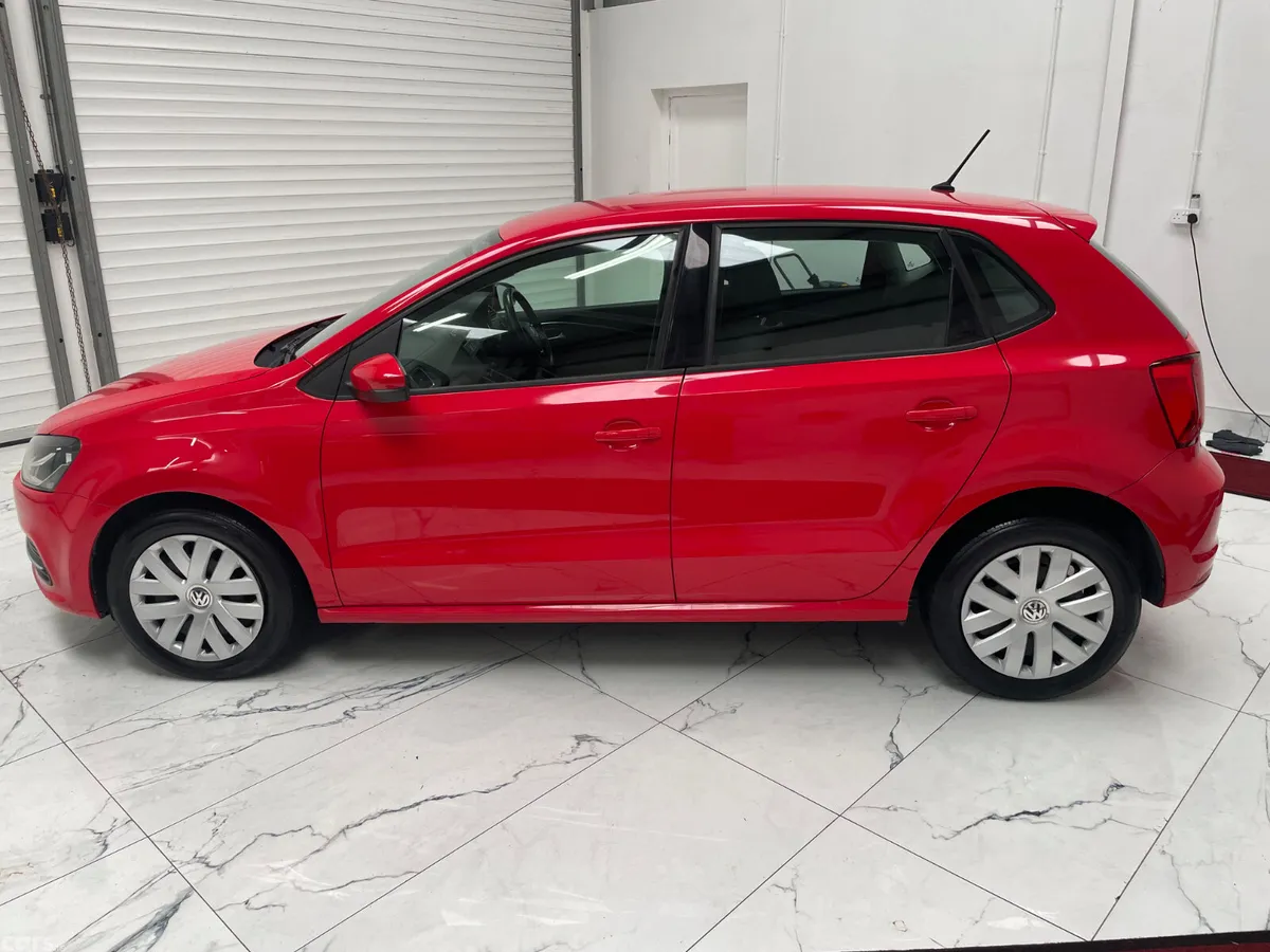Volkswagen Polo Hatchback, Petrol, 2016, Red