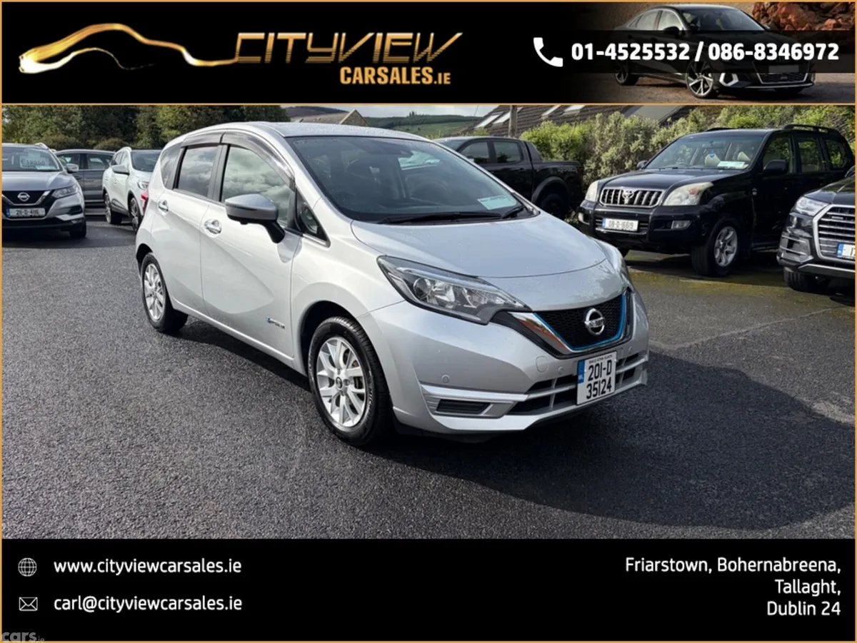 Nissan Note Hatchback, Petrol Hybrid, 2020, Silver