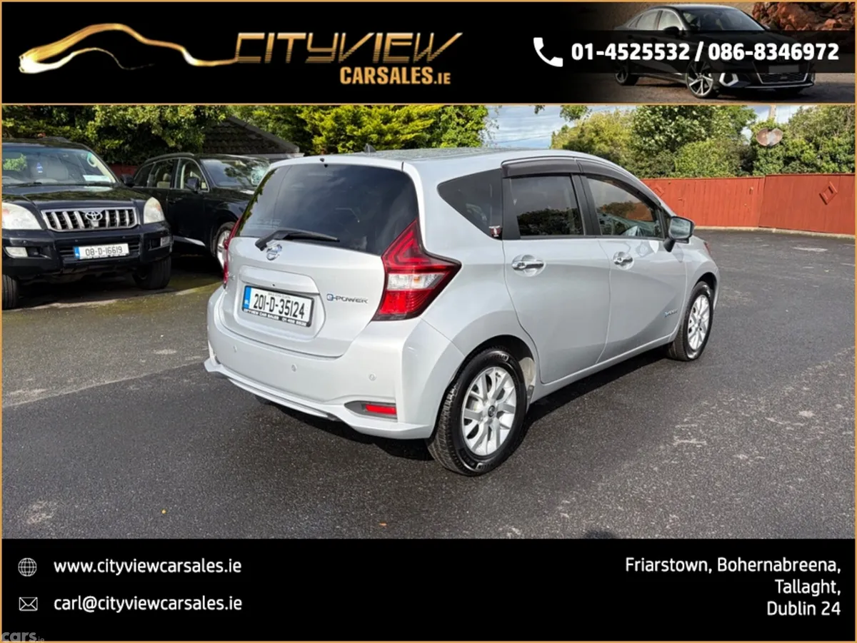 Nissan Note Hatchback, Petrol Hybrid, 2020, Silver