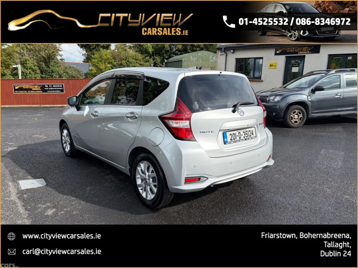 Nissan Note Hatchback, Petrol Hybrid, 2020, Silver