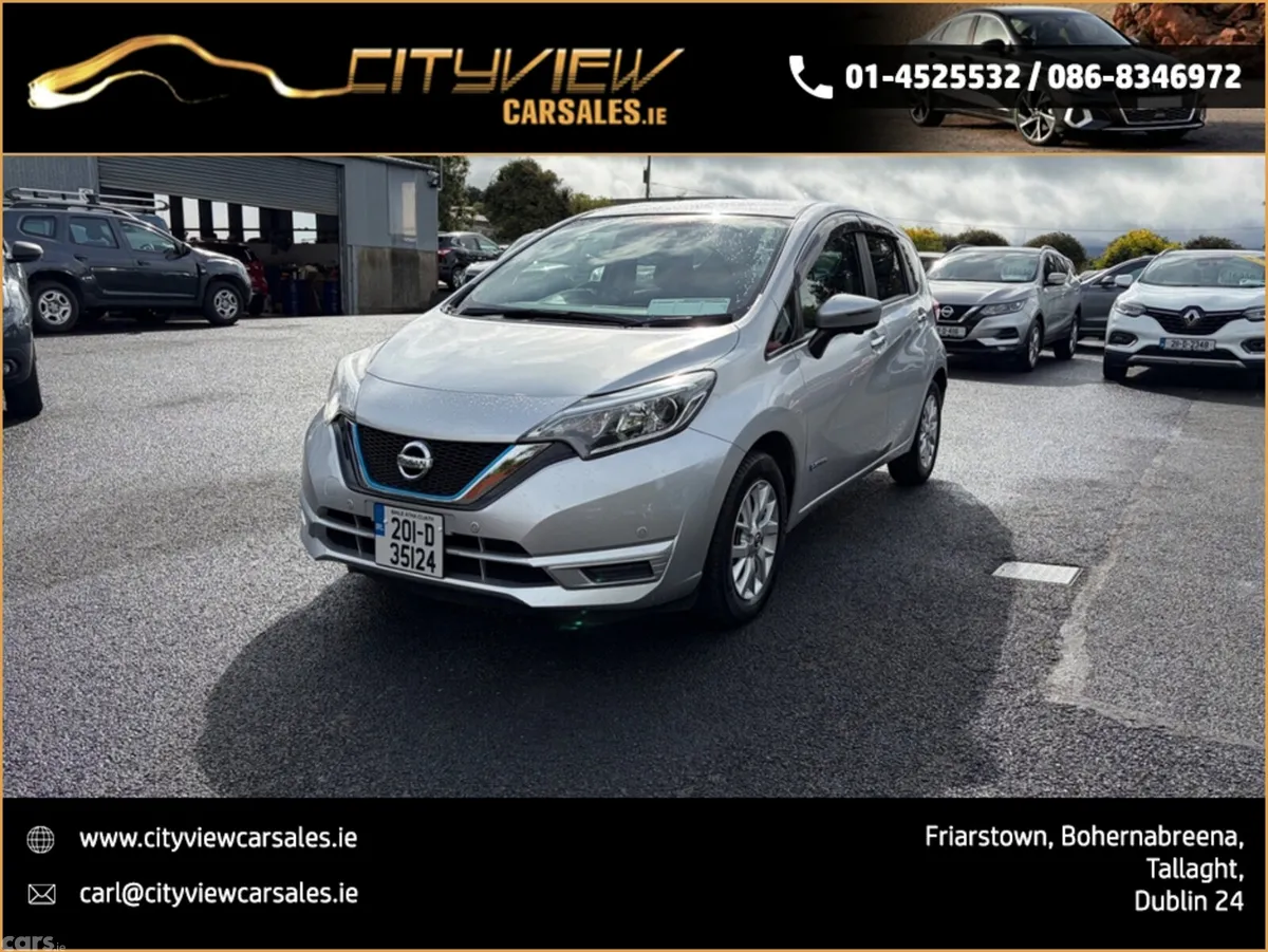 Nissan Note Hatchback, Petrol Hybrid, 2020, Silver