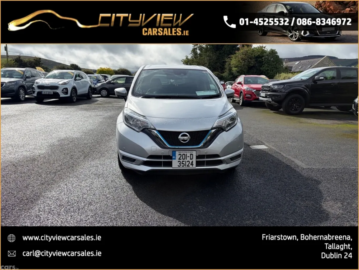 Nissan Note Hatchback, Petrol Hybrid, 2020, Silver