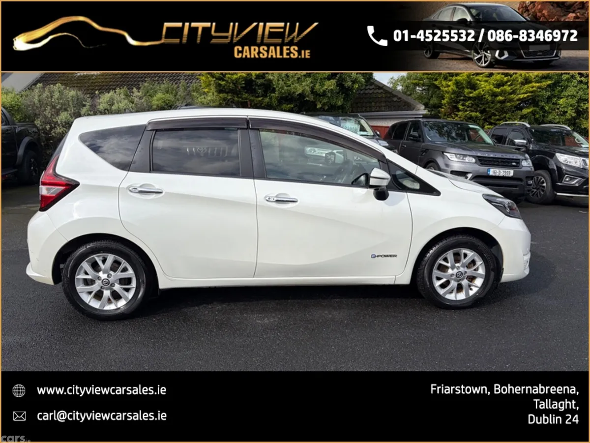 Nissan Note Hatchback, Petrol Hybrid, 2020, White