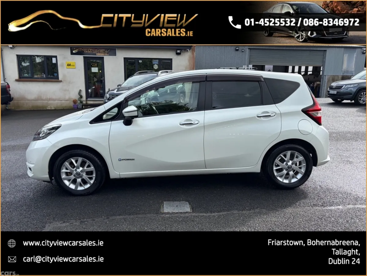 Nissan Note Hatchback, Petrol Hybrid, 2020, White