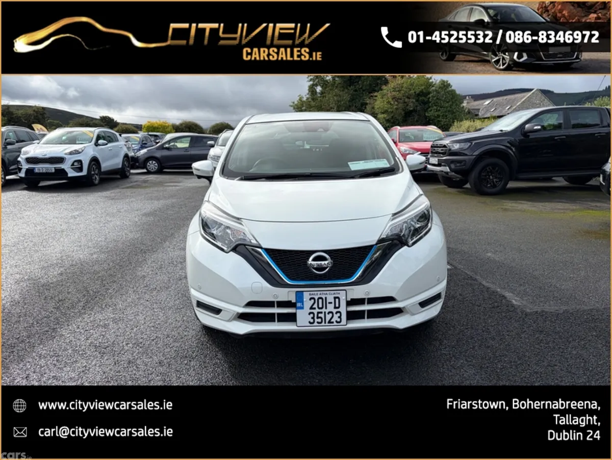 Nissan Note Hatchback, Petrol Hybrid, 2020, White