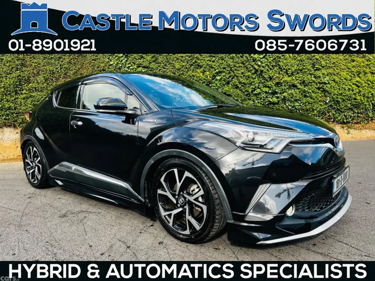 Toyota C-HR SUV, Petrol Hybrid, 2018, Black