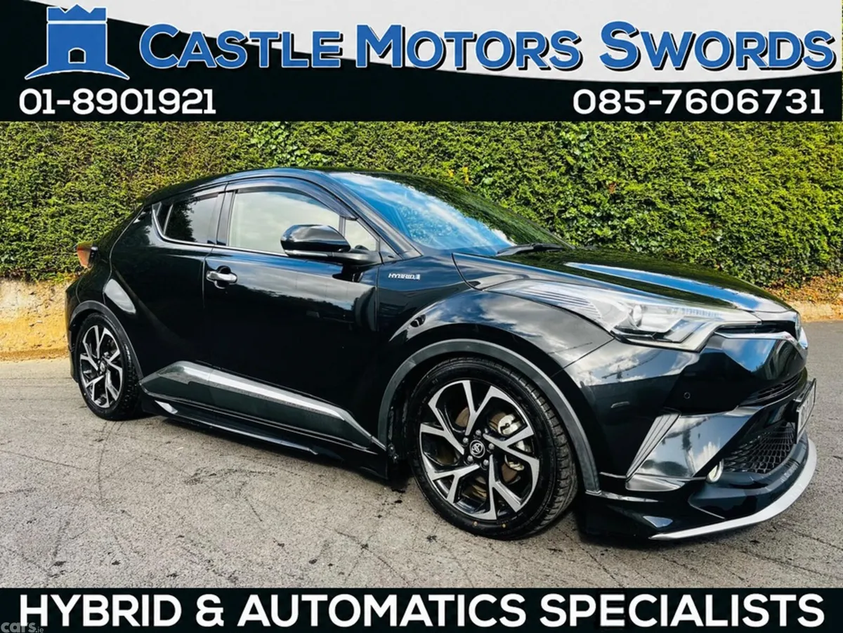 Toyota C-HR SUV, Petrol Hybrid, 2018, Black