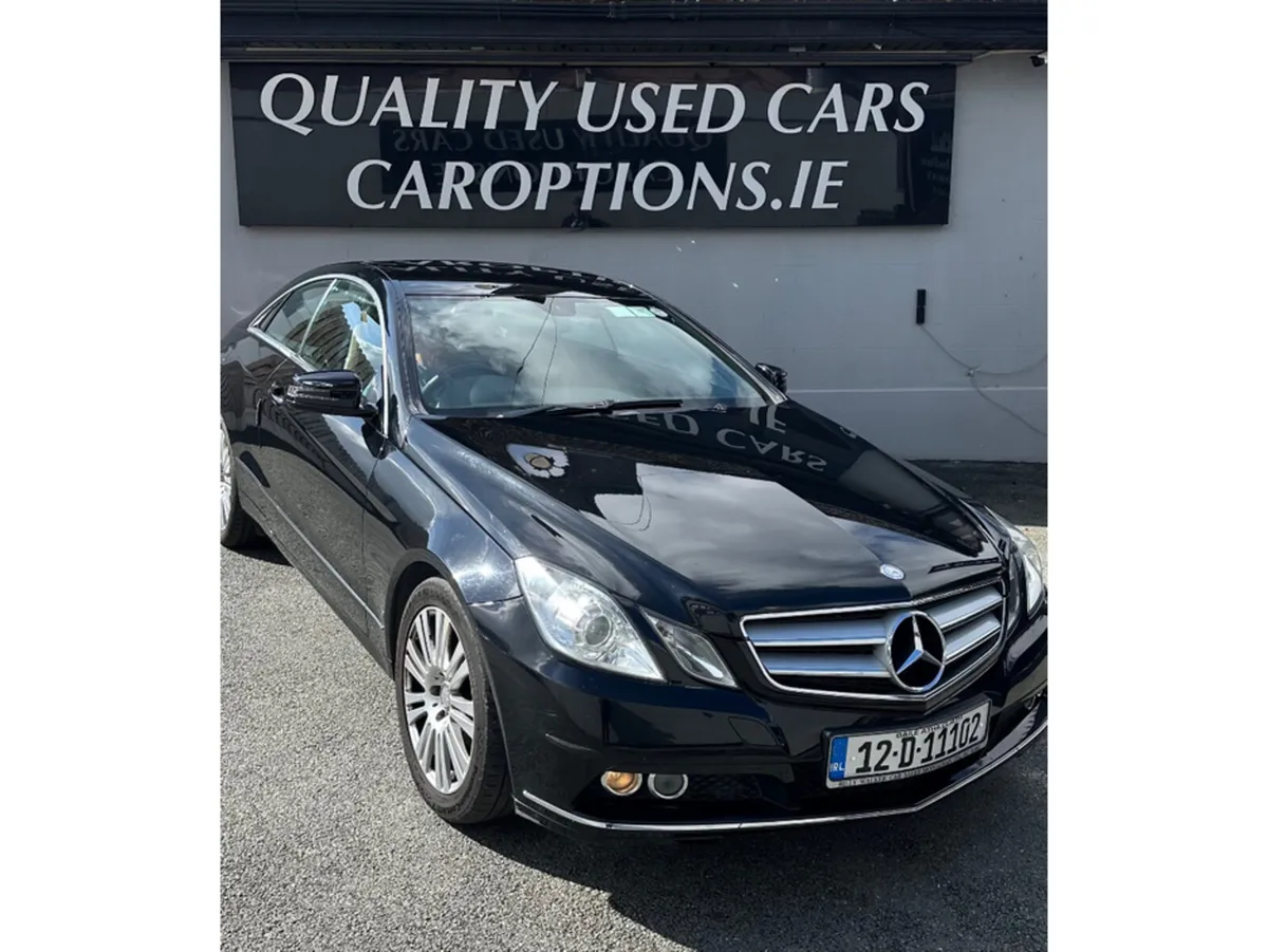 Mercedes-Benz E-Class Coupe, Diesel, 2012, Black