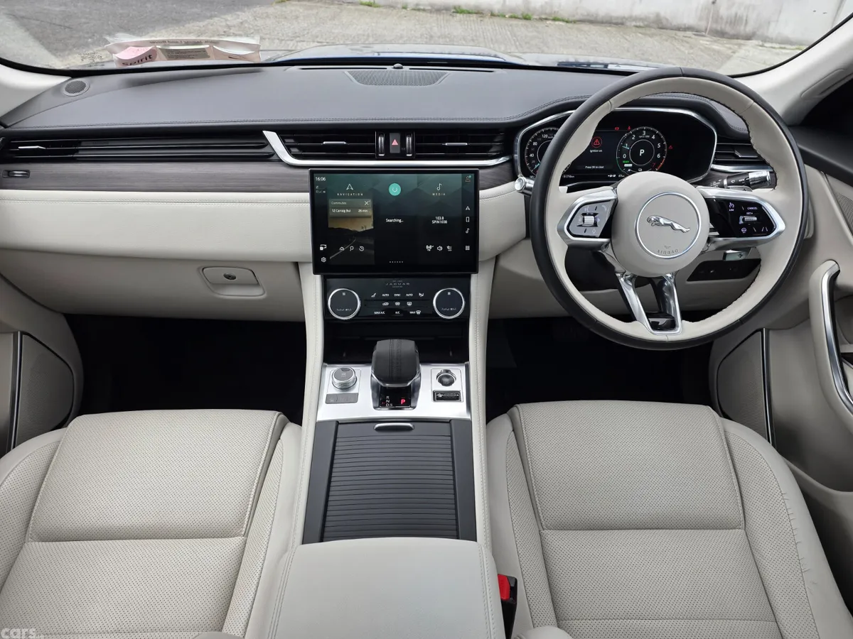 Jaguar F-Pace SUV, Petrol Plug-in Hybrid, 2022, Blue