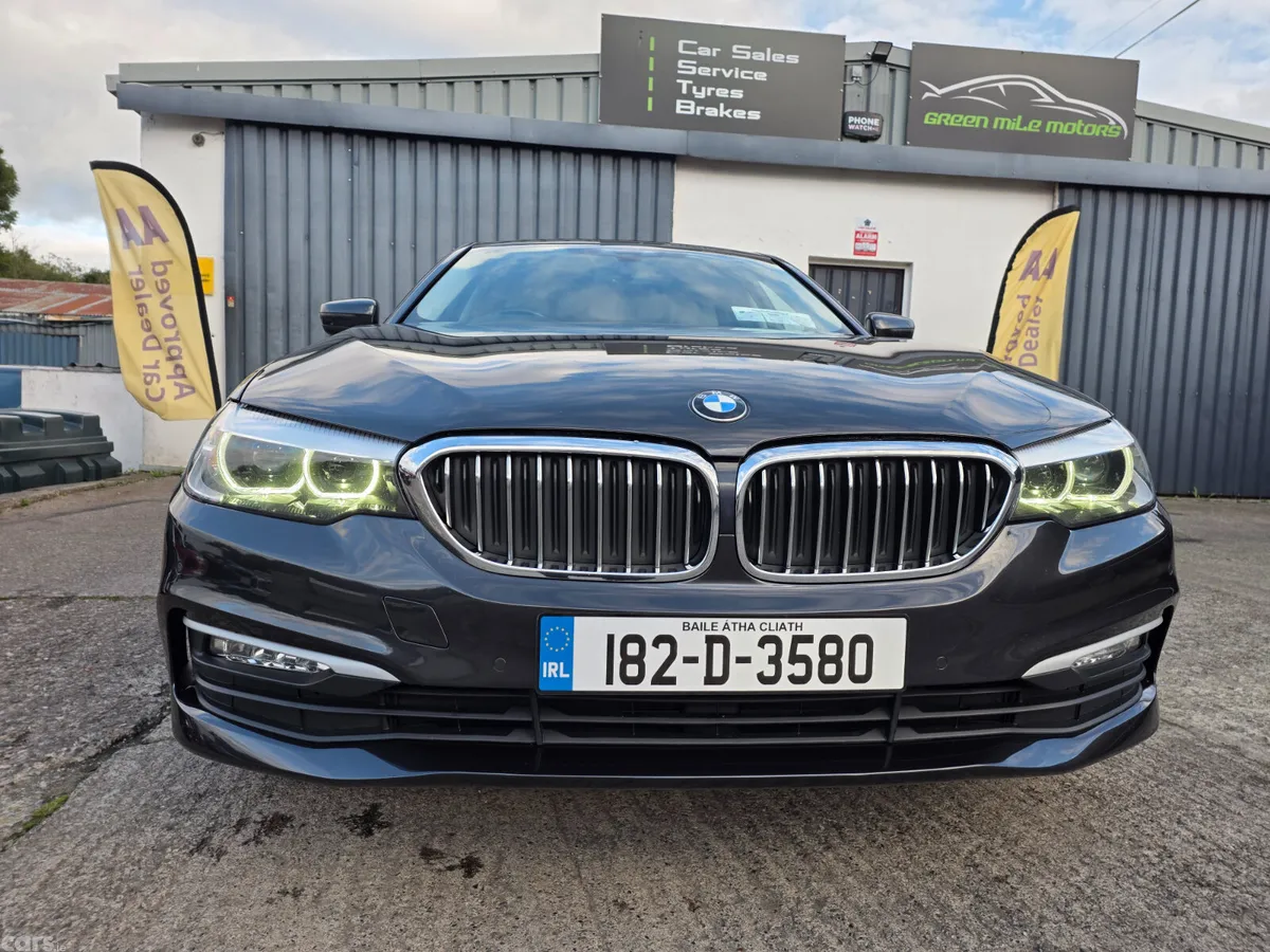 BMW 5-Series Saloon, Diesel, 2018, Grey