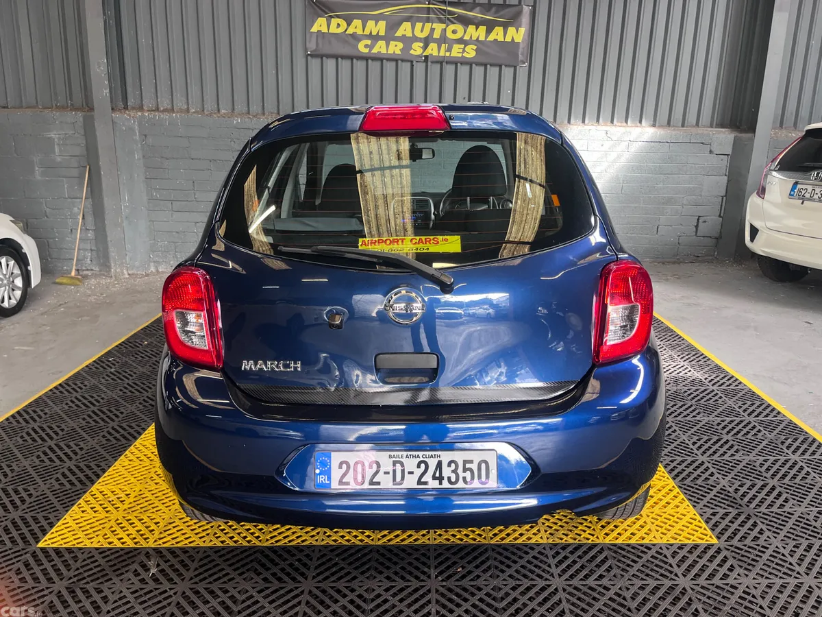 Nissan March Hatchback, Petrol, 2020, Blue