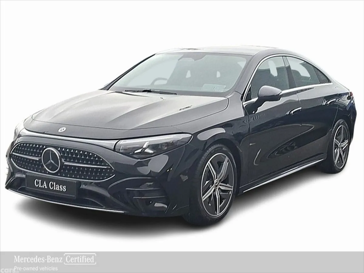 Mercedes-Benz CLA Saloon, Petrol Hybrid, 2026, Black