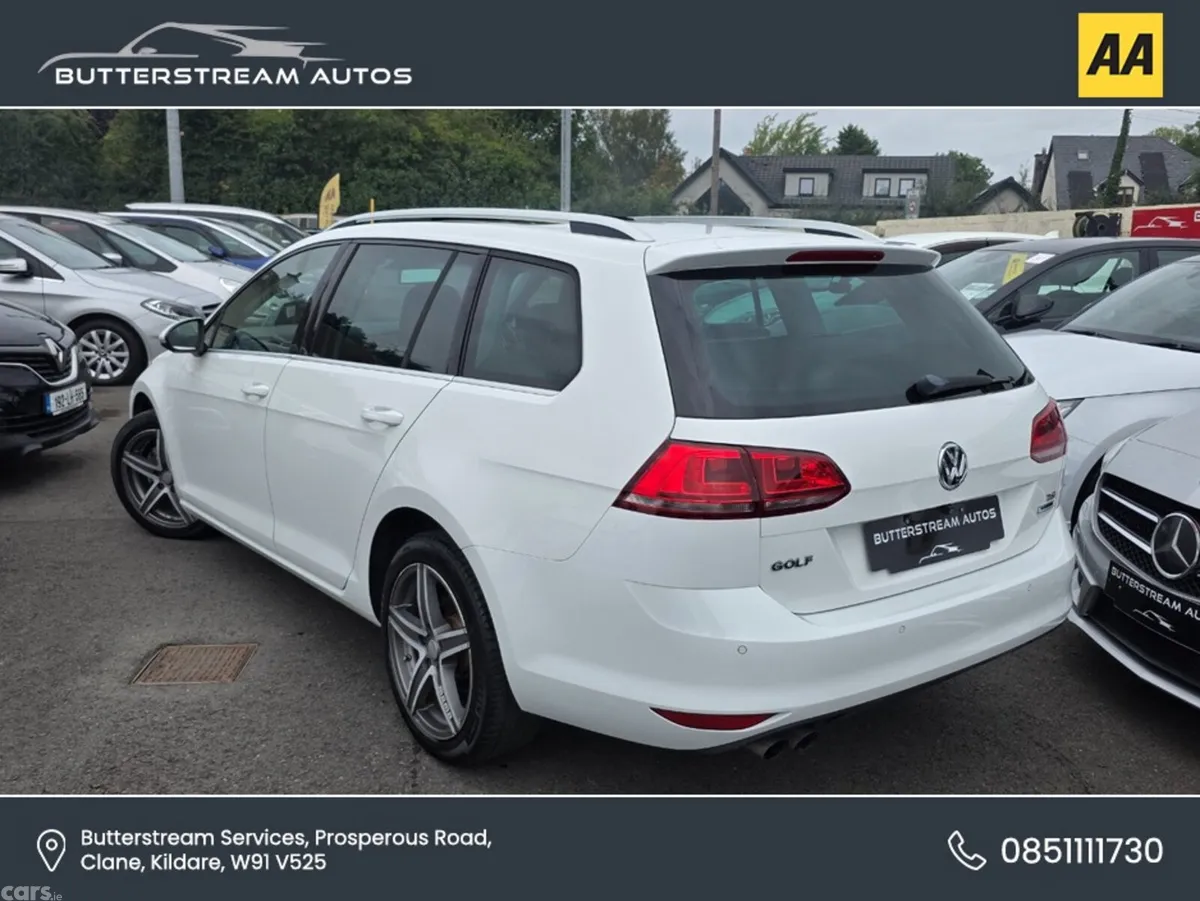 Volkswagen Golf Estate, Petrol, 2014, White