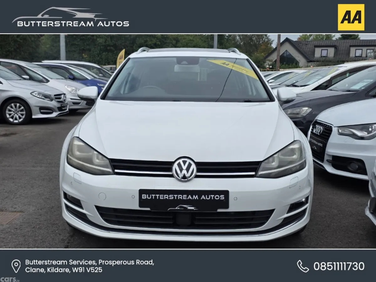 Volkswagen Golf Estate, Petrol, 2014, White