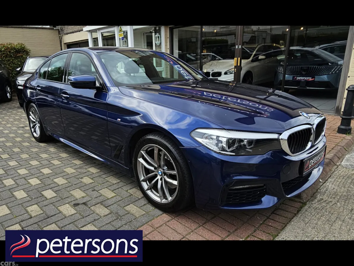 BMW 5-Series Saloon, Unknown, 2020, Blue