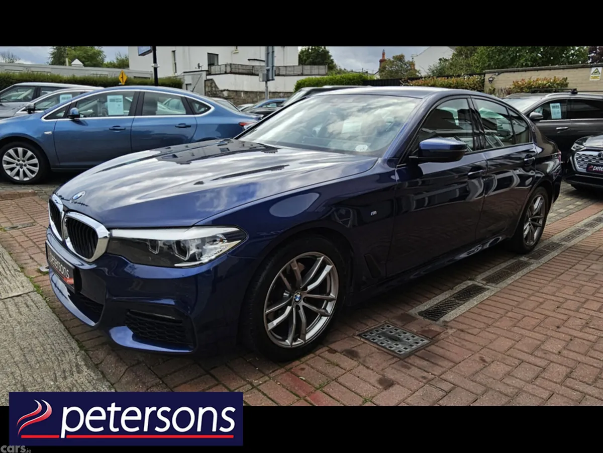 BMW 5-Series Saloon, Unknown, 2020, Blue