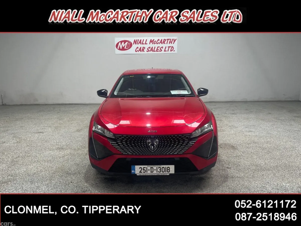 Peugeot 408 Hatchback, Petrol, 2025, Red