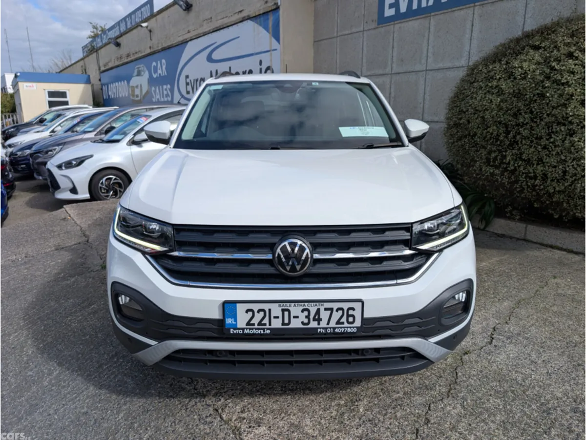 Volkswagen T-Cross SUV, Petrol, 2022, White