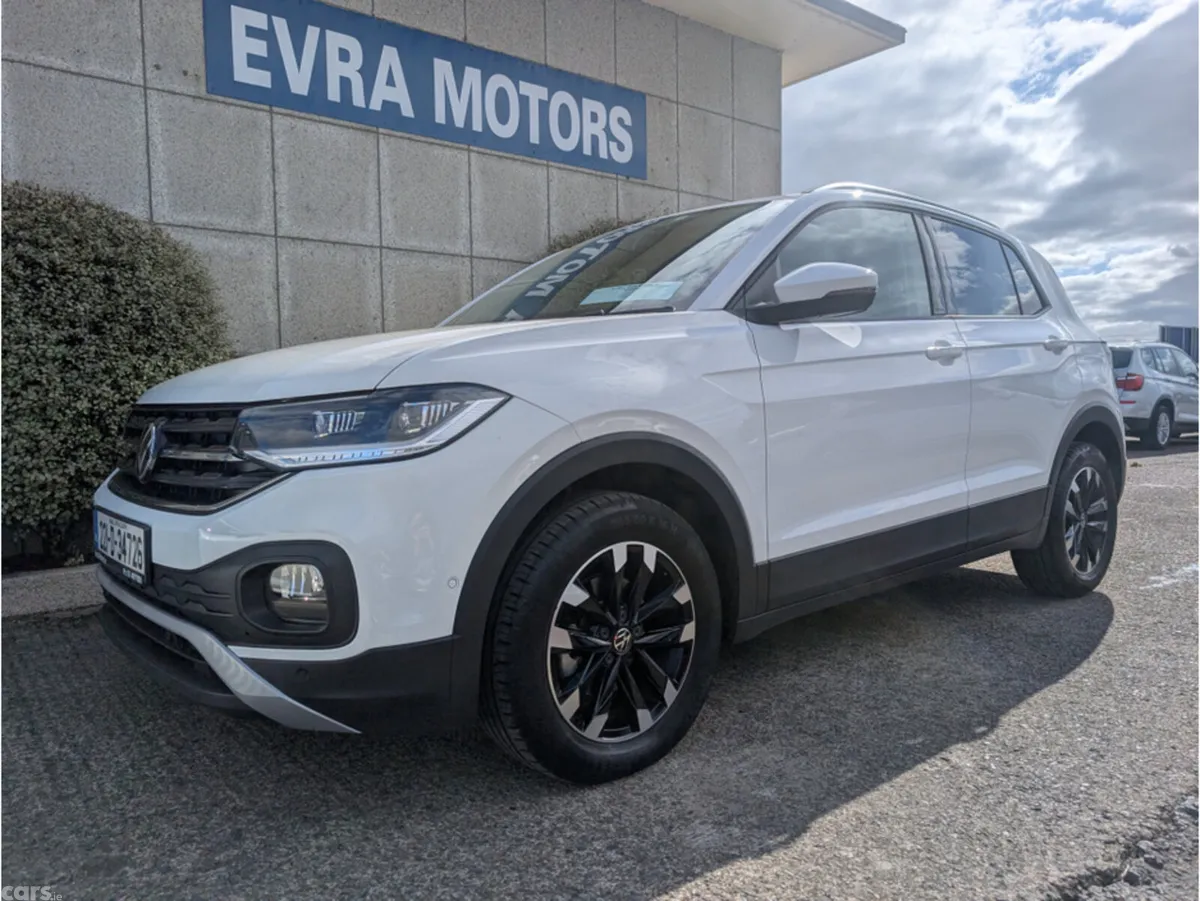 Volkswagen T-Cross SUV, Petrol, 2022, White