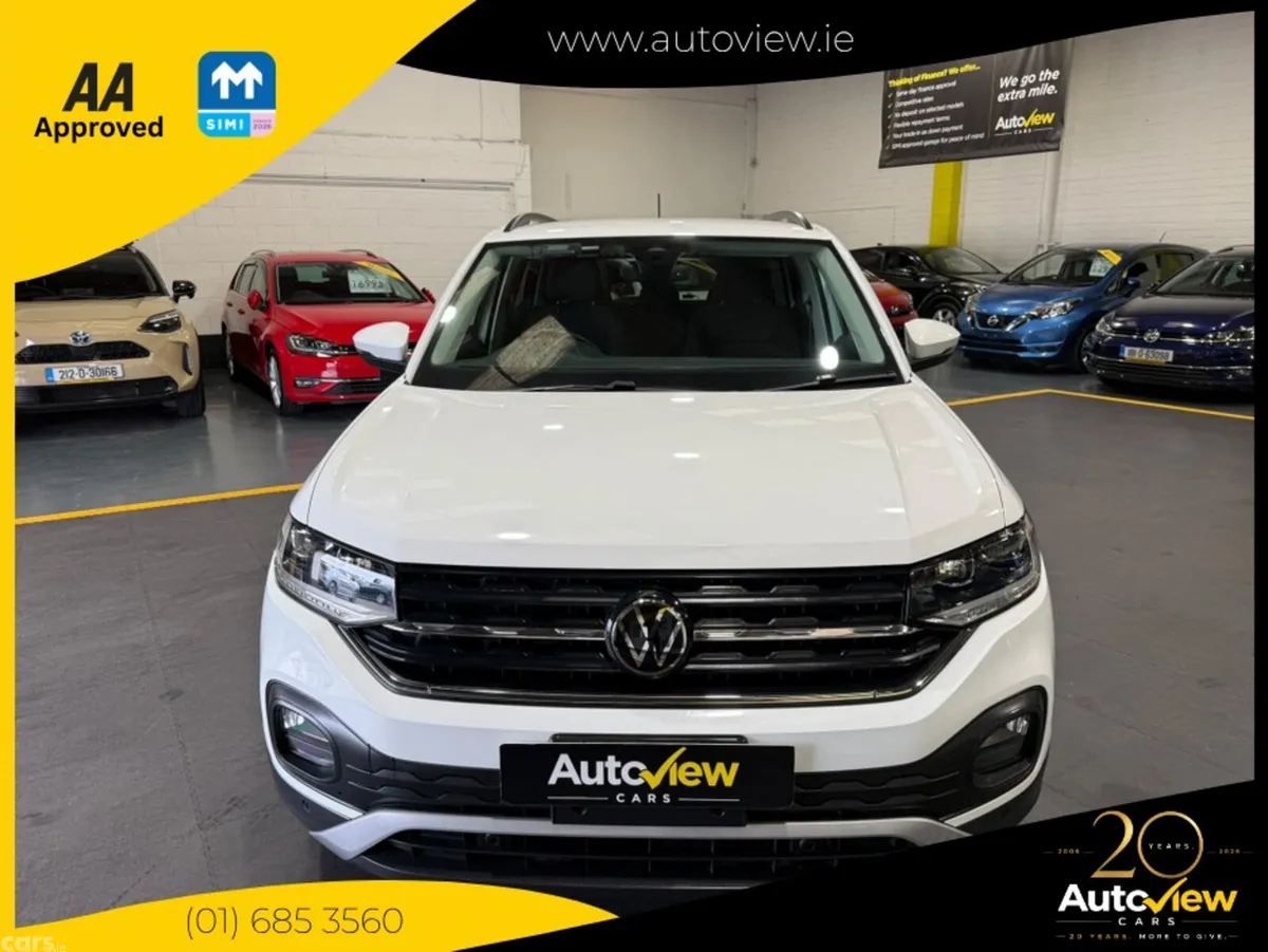 Volkswagen T-Cross SUV, Petrol, 2024, White