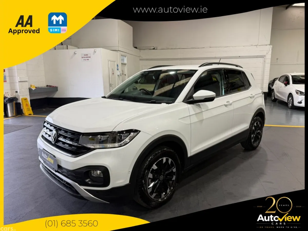 Volkswagen T-Cross SUV, Petrol, 2024, White