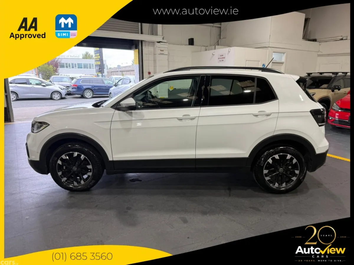 Volkswagen T-Cross SUV, Petrol, 2024, White