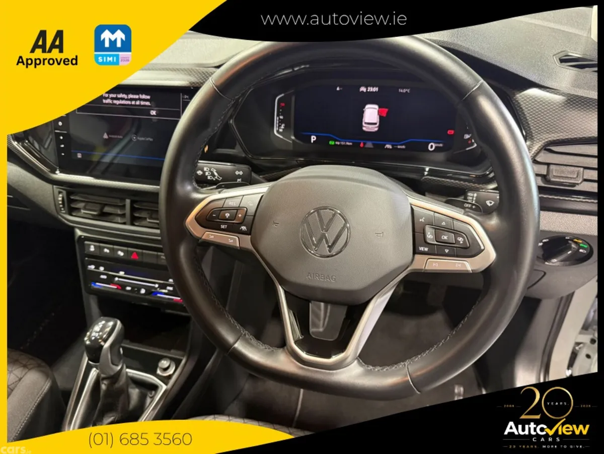 Volkswagen T-Cross SUV, Petrol, 2024, White