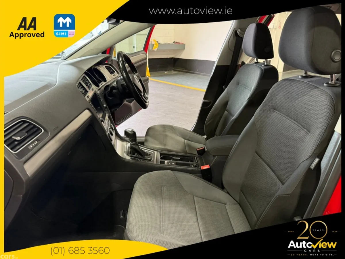 Volkswagen Golf Estate, Petrol, 2017, Red