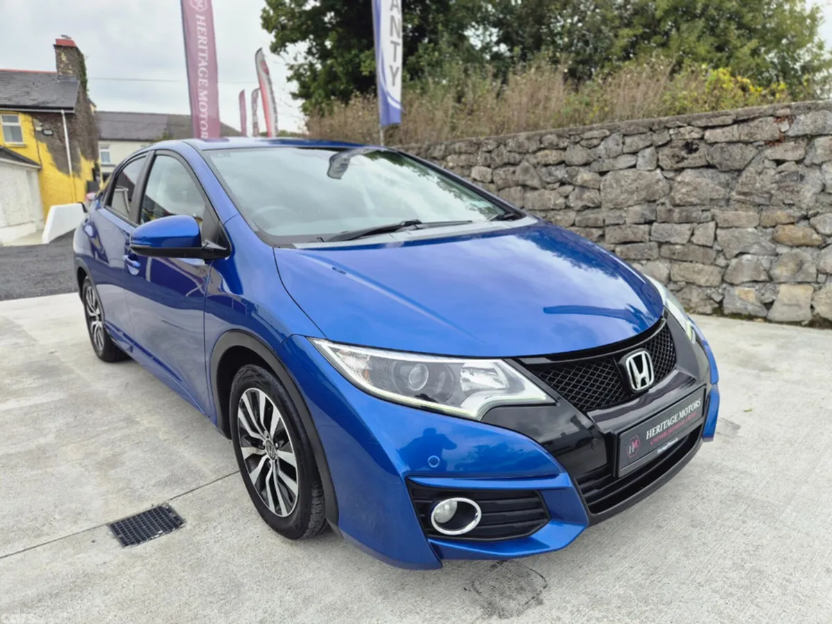 Honda Civic Hatchback, Diesel, 2016, Blue